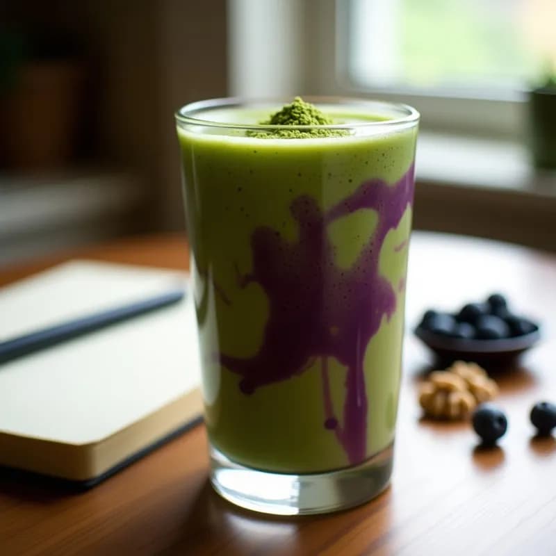 Batido para Estudiar y Tener Energía Sostenida
