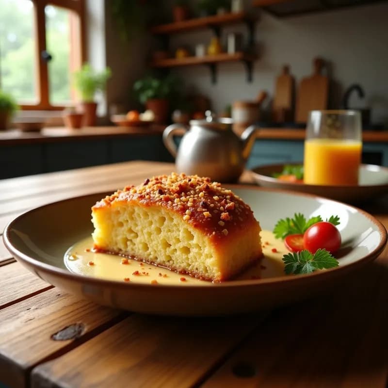 Bizcocho de Zanahoria y Avena (Sin Harinas)
