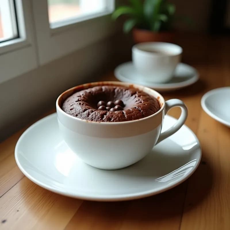 Brownie al Microondas (Mug Cake)