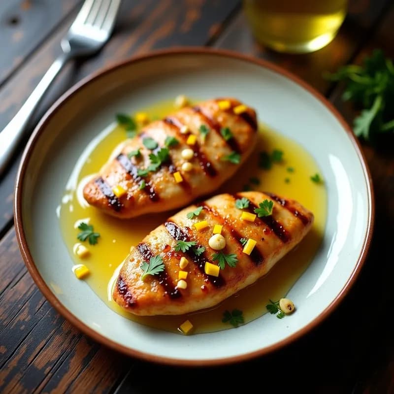 Pollo al Limón Jugoso en 15 Minutos