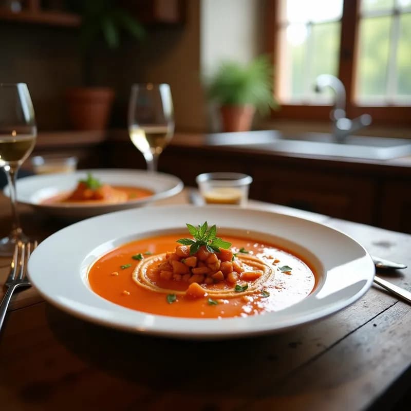 Salmorejo Cordobés Suave (Sin Pan Blanco)