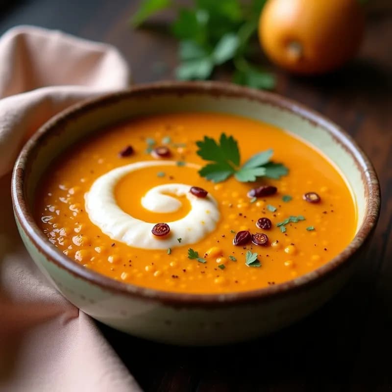 Dahl de Lentejas Rojas: Curry Fácil y Económico