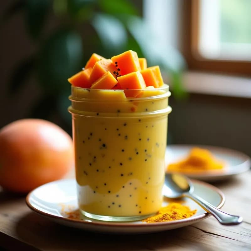 Pudin Antiinflamatorio para Colon Irritable