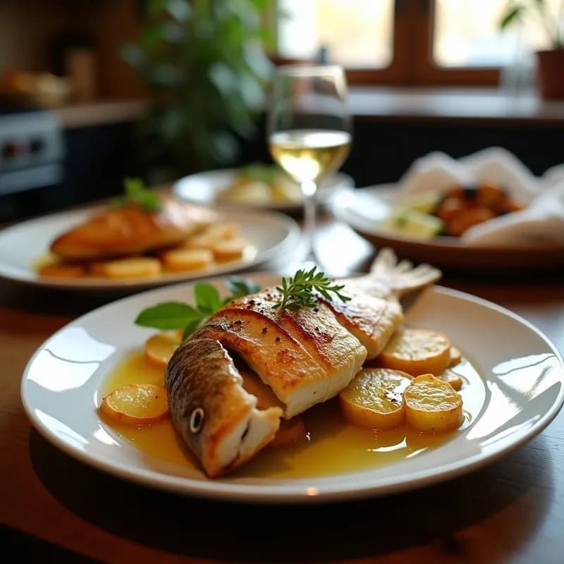 Dorada al Horno con Limón