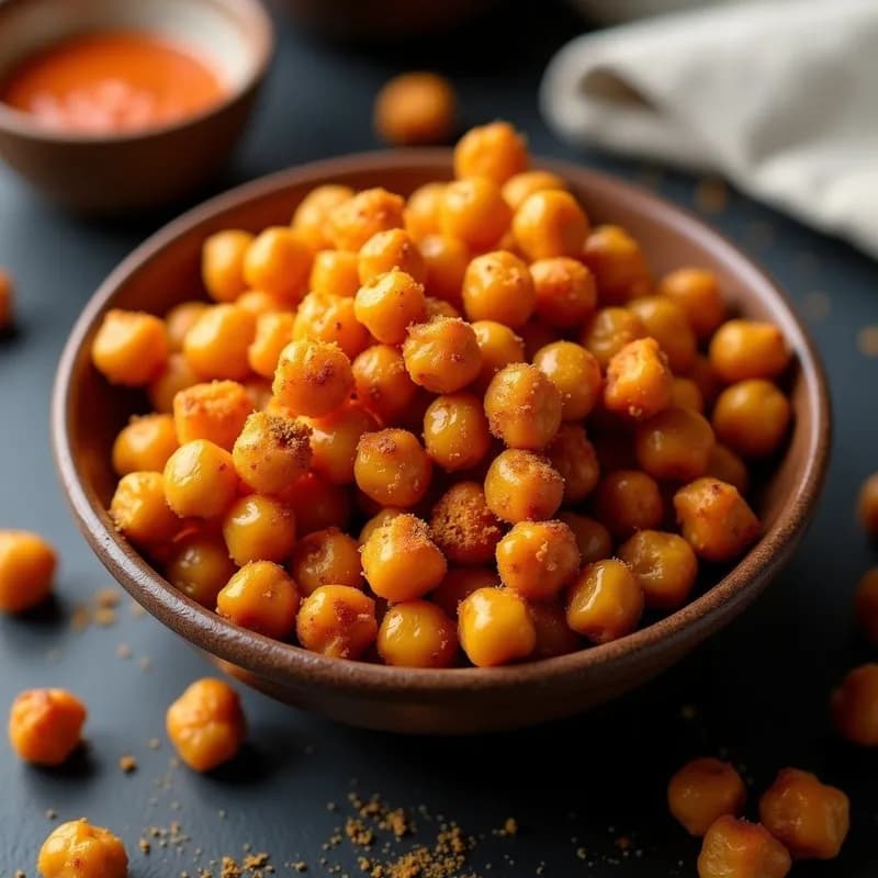 Doritos de Garbanzos Crujientes al Horno