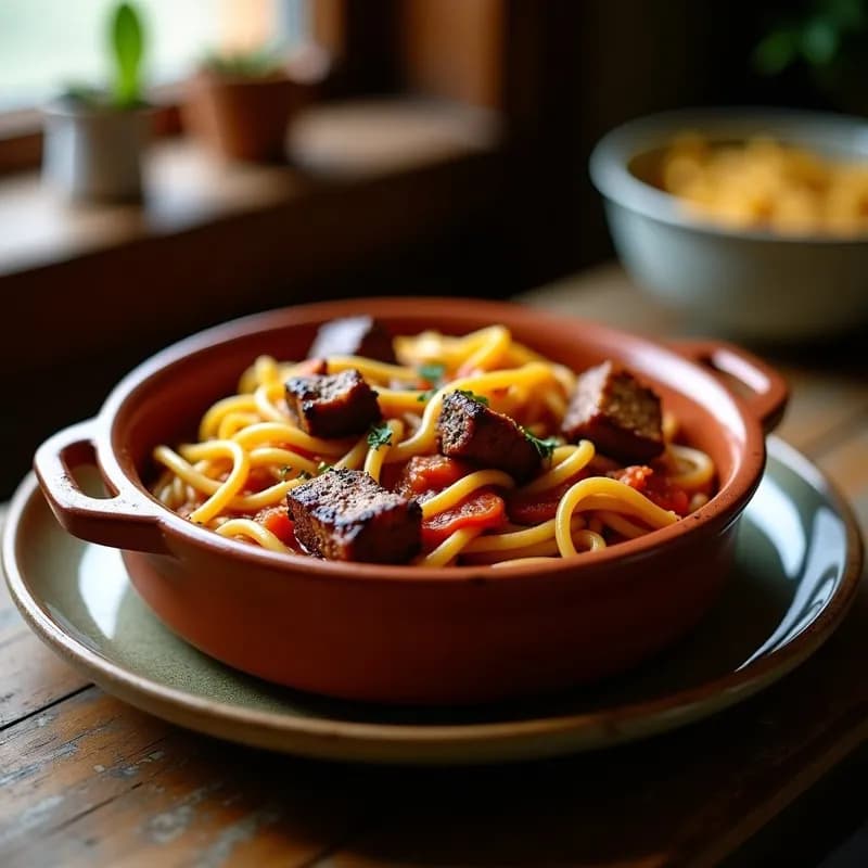 Fideos a la Cazuela