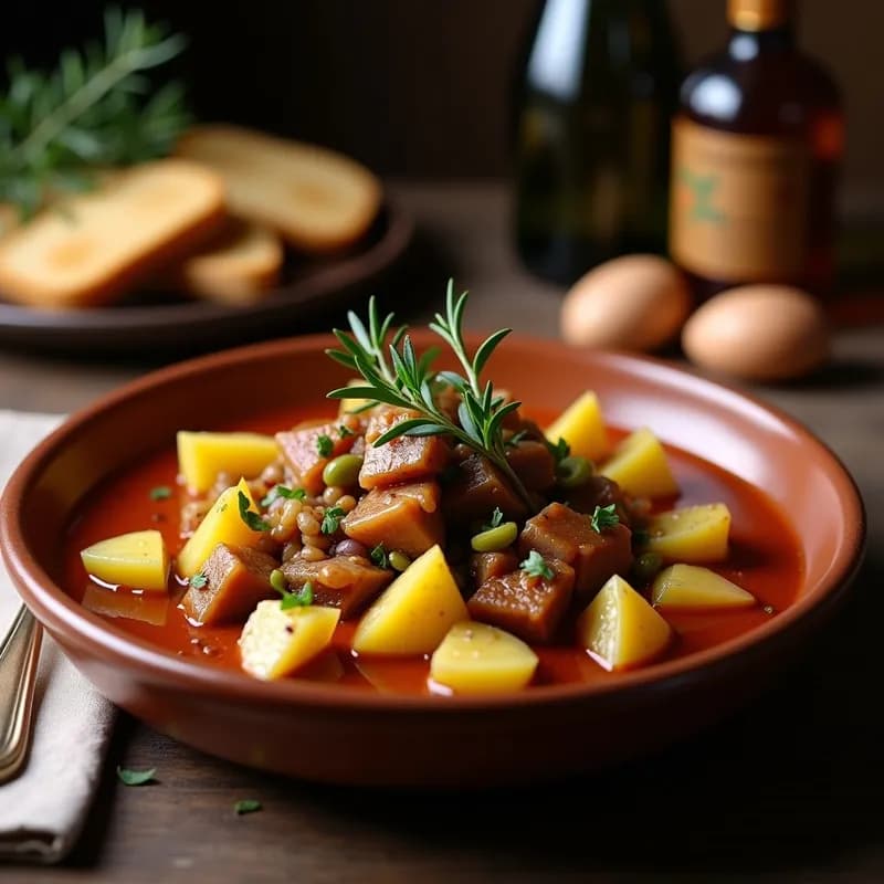 Guiso de Patatas con Costillas
