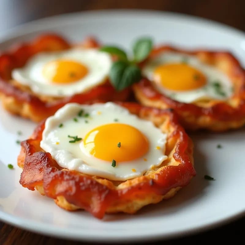 Huevos Rotos con Jamón