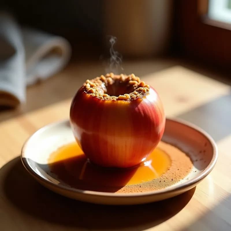 Manzanas Asadas con Canela al estilo de la Abuela (Express)