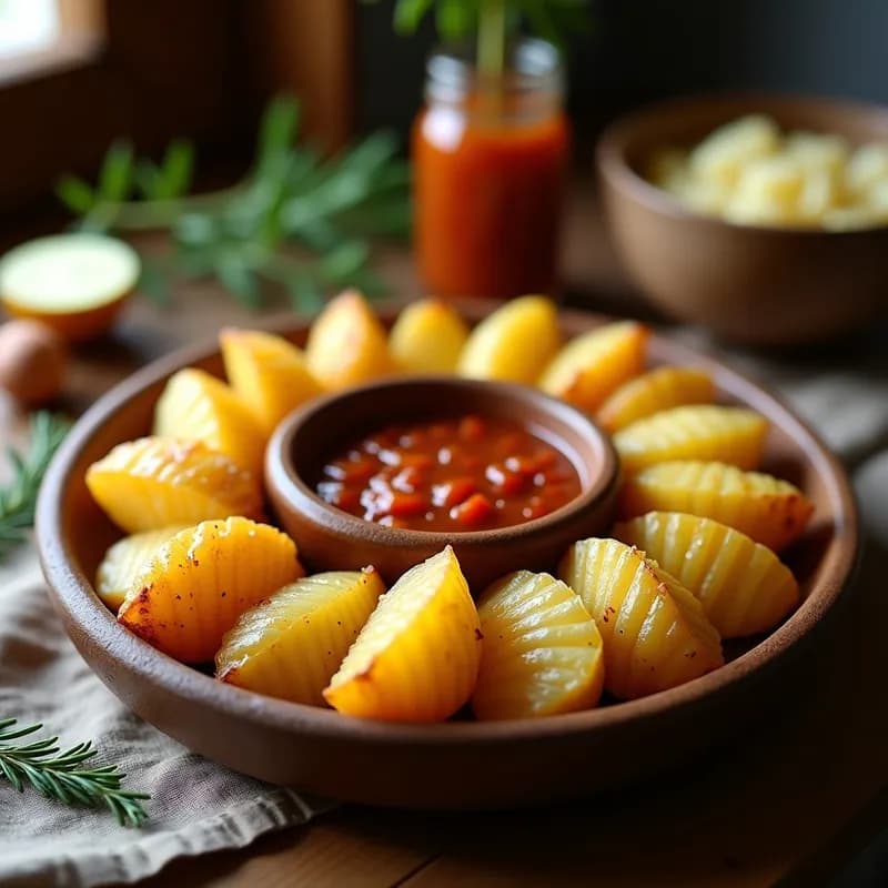 Papas Arrugás con Mojo Picón