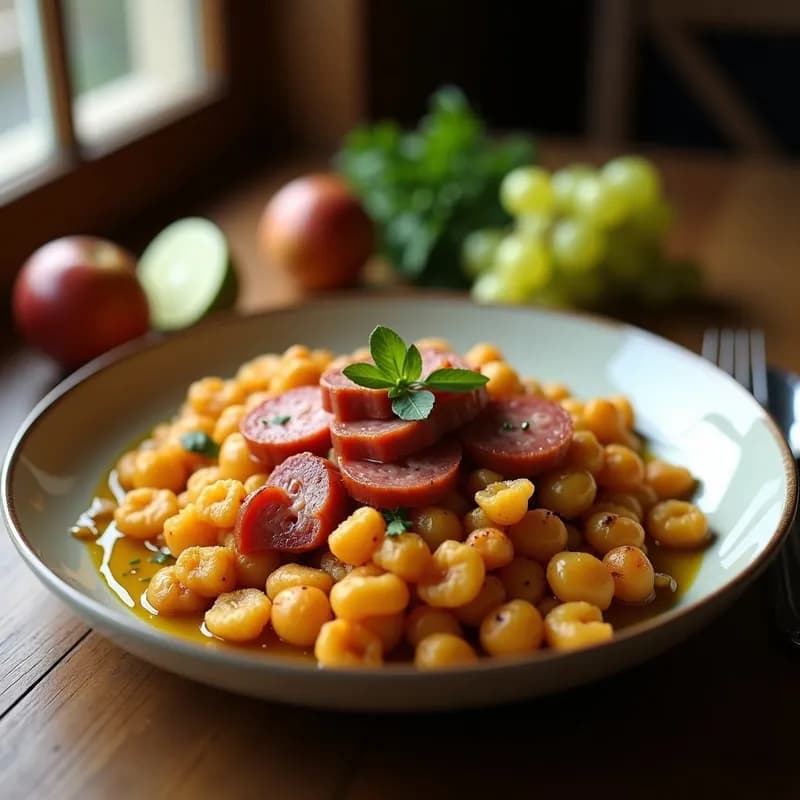 Migas Ligeras del Pastor con Uvas