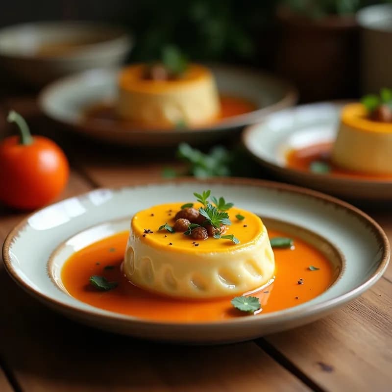 Crema Sedosa de Calabaza y Jengibre Asado