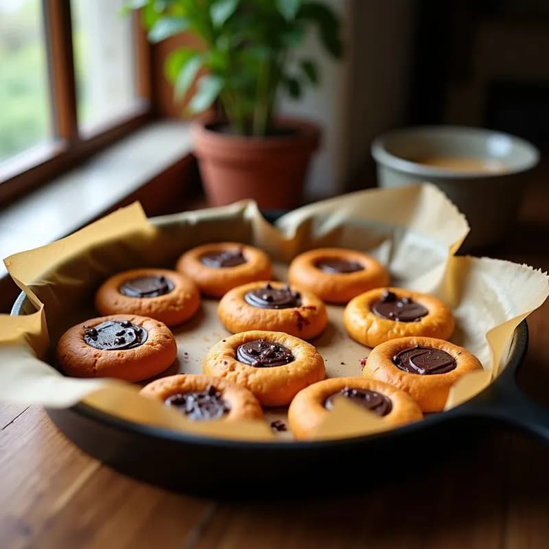 Galletas Keto de Almendra y Chispas de Chocolate