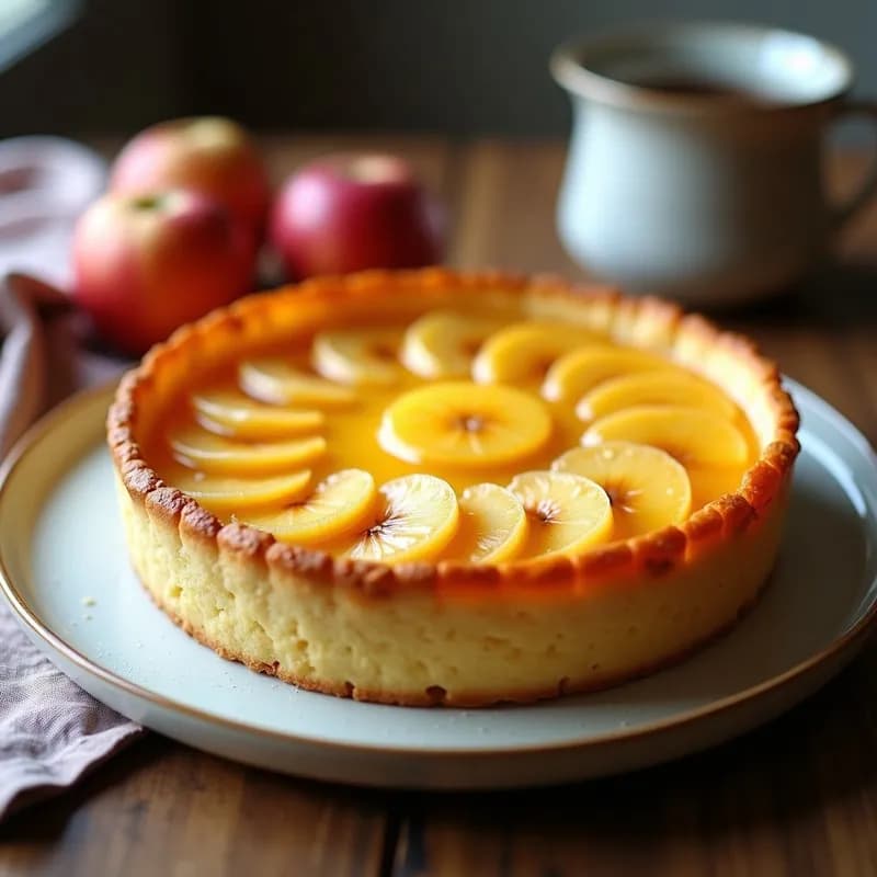 Tarta de Manzana en 20 Minutos