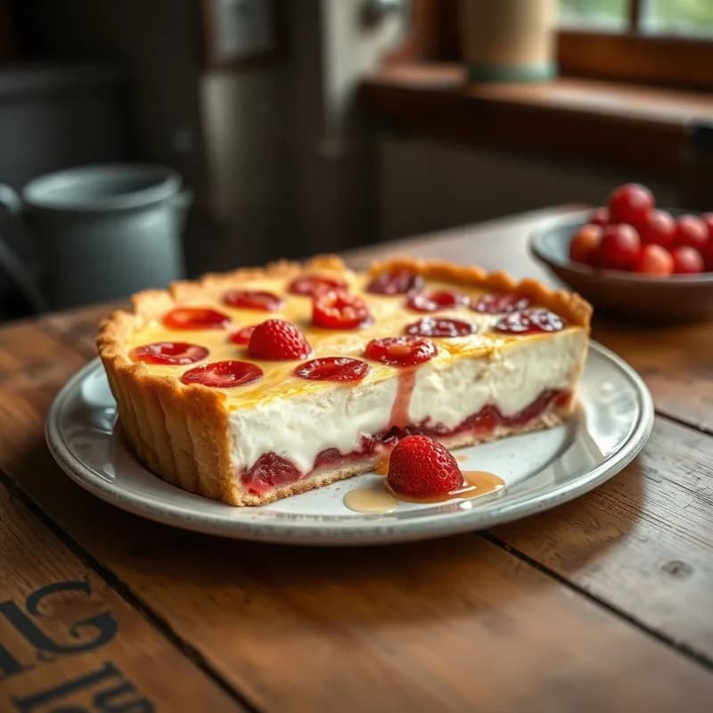 Tarta de Queso Fría (Sin Horno)