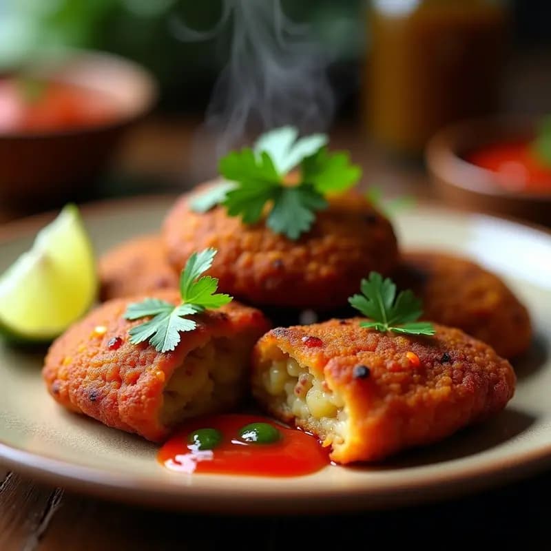Acarajé brasileño de frijoles negros con salsa de pimienta: Receta baiana sin gluten
