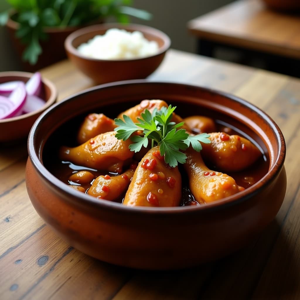 Adobo Filipino de Pollo con Vinagre de Caña y Ajo: Receta en Olla Express