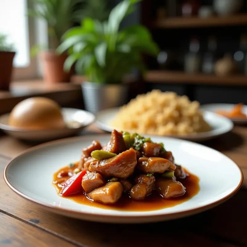 Adobo Filipino de Pollo en Vinagre de Coco: Receta Ácida y Picante en Olla Rápida