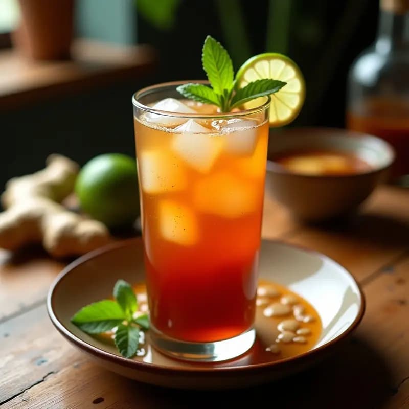 Agua de Tamarindo con Jengibre: Bebida Mexicana Refrescante y Alta en Vitamina C