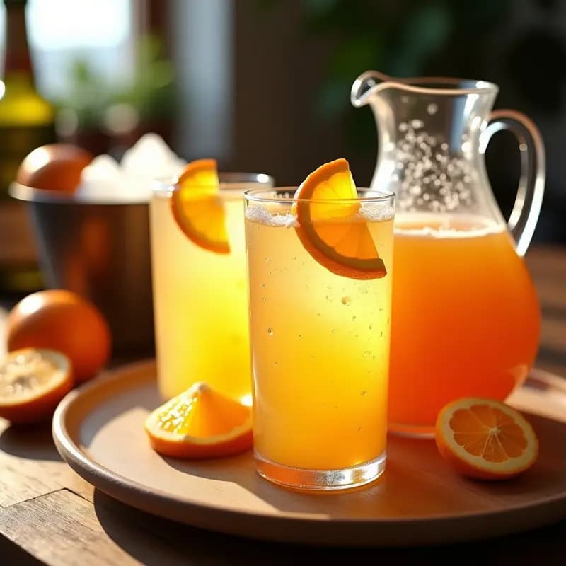 Agua de Valencia con Zumo Natural: Cóctel Español para Brindis