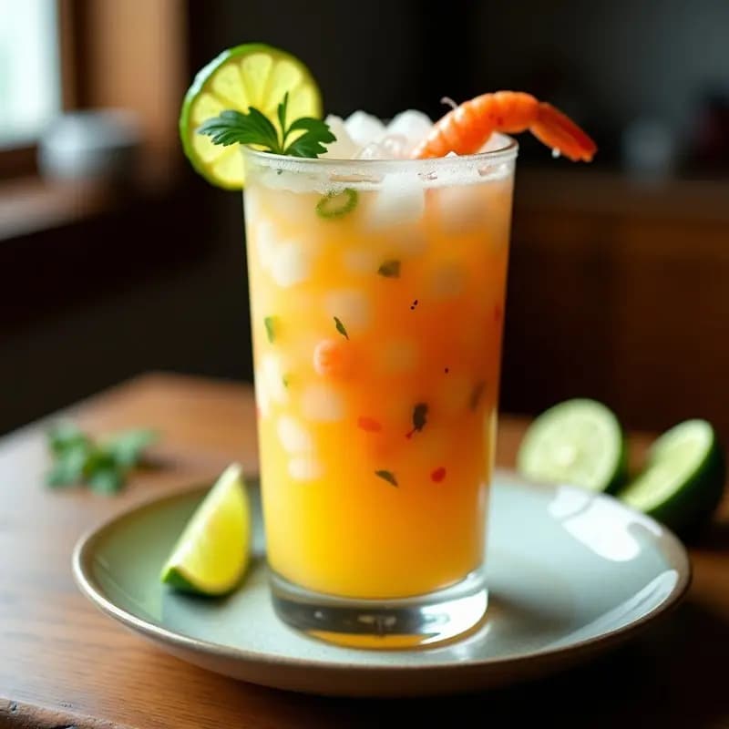 Aguachile de Camarón con Mango: Bebida Mexicana Fresca y Alta en Proteína