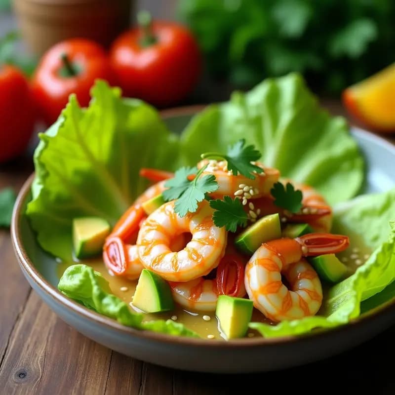 Aguachile de Camarones con Lulo y Cilantro: Ceviche Colombiano con Toque Ácido