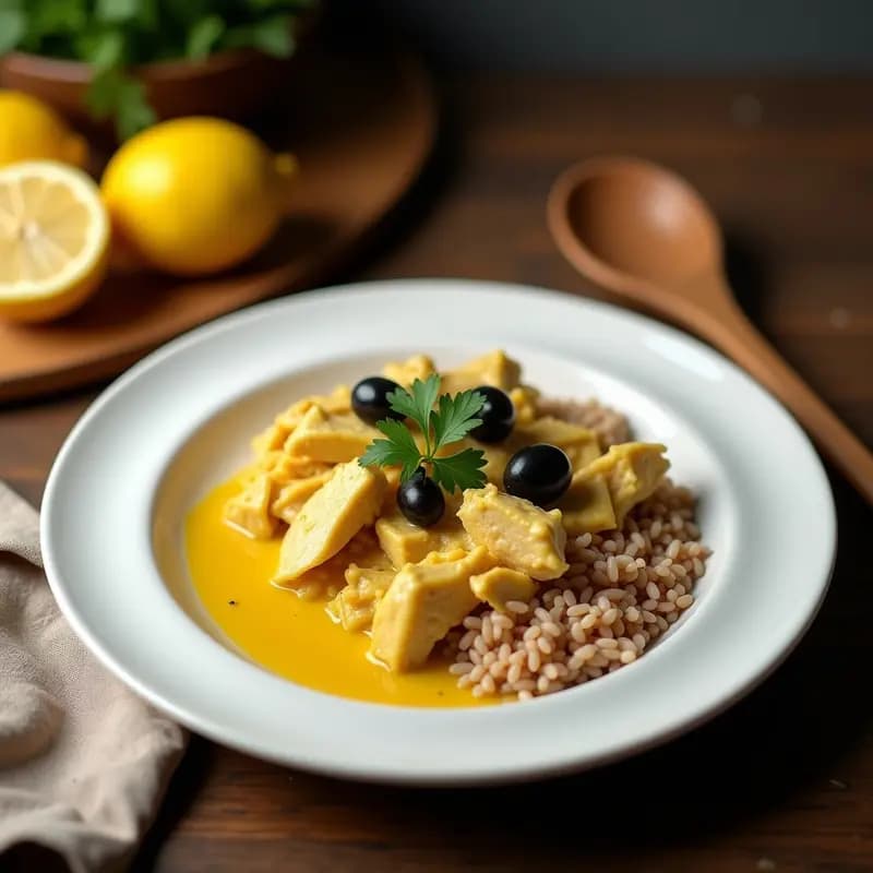 Ají de Gallina Peruano con Arroz integral: Receta en Olla Lenta y Sin Lácteos