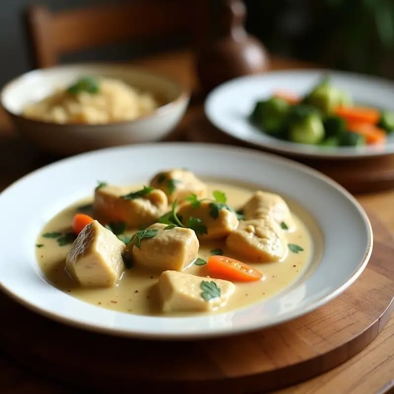 Aji de Gallina con Leche de Coco: Receta Peruana Sin Lácteos y Creamosa
