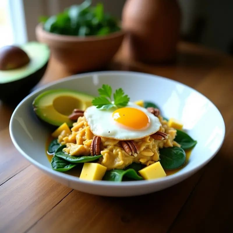 Ají de Gallina con Palta y Nueces: Receta Peruana Keto y Alta en Proteína
