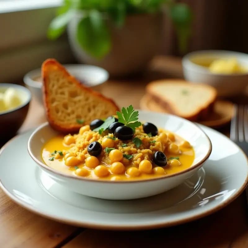 Ají de Gallina Peruano con Pollo de Garbanzos: Receta Vegana y Sin Gluten en 30 Minutos