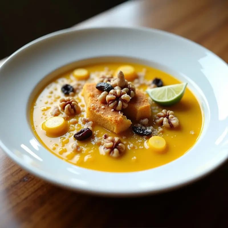 Ají de Gallina con Walnuts y Uvas Pasas: Receta Peruana Gourmet con Toque Crujiente