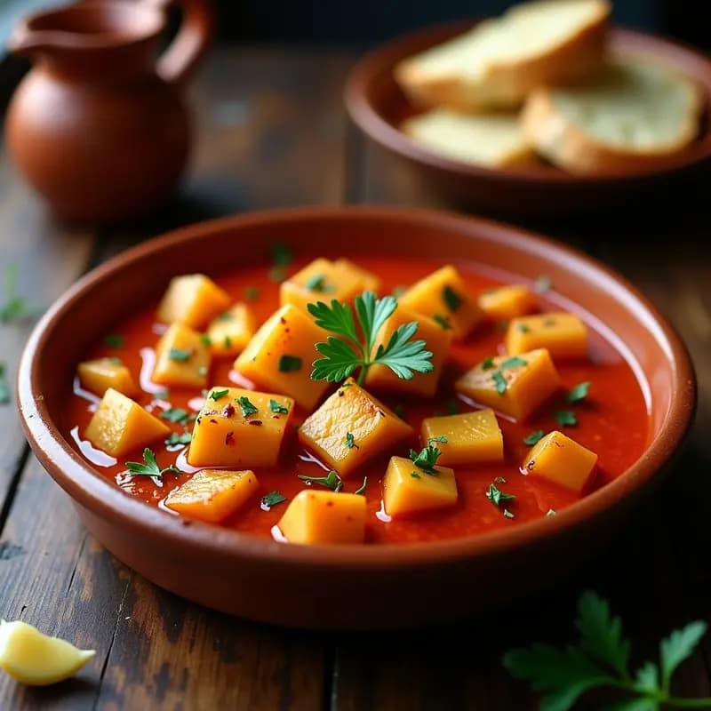 Ajo Arriendo con Patatas y Pimentón: Receta Extremeña de Aperitivo Contundente