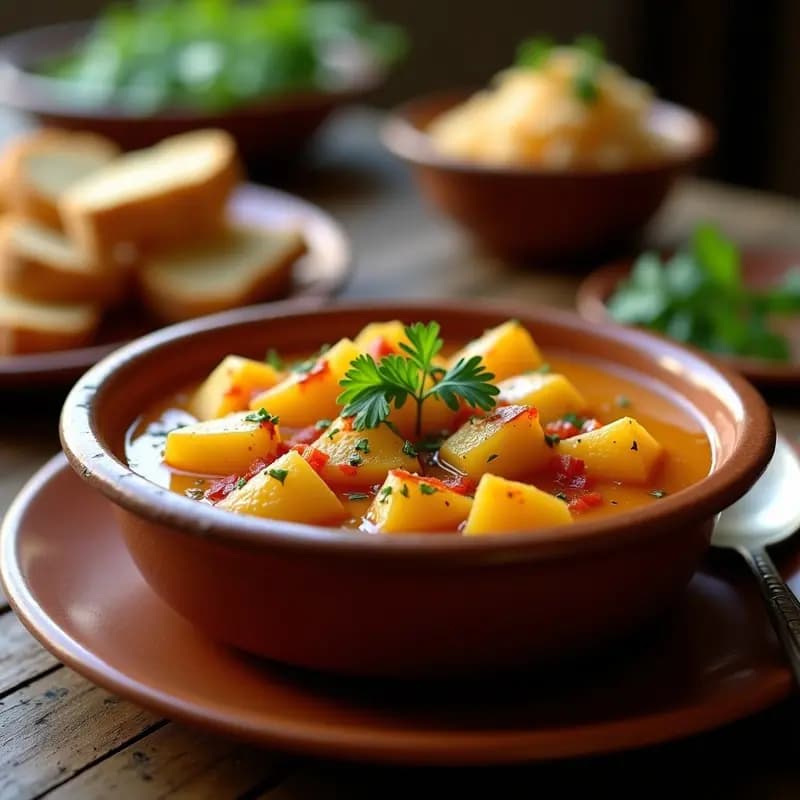 Ajo Arriero con Patatas: Receta Riojana de Ajo y Pimentón en 20 Minutos