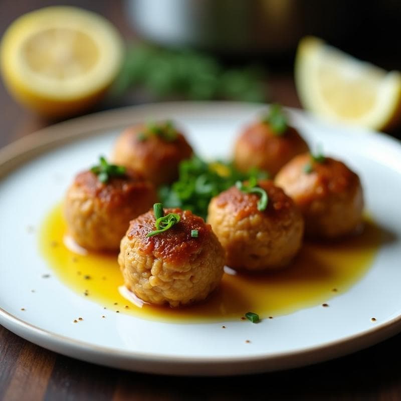 Albóndigas de Berberecho y Algas: Tapa Gallega con Toque Japonés en Thermomix