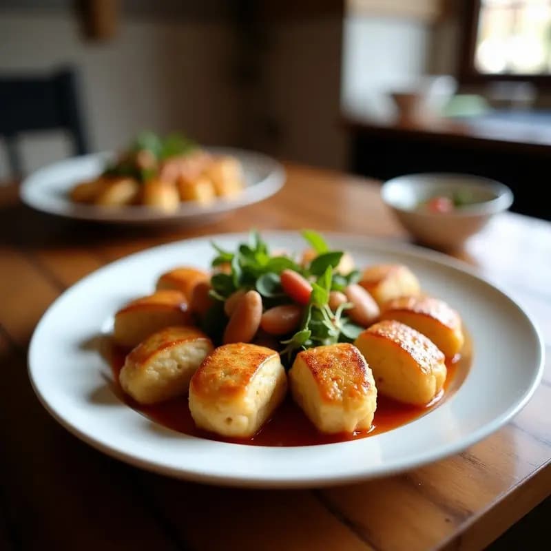 Albóndigas de Berenjena y Almejas: Tapa Marina con Sabor a Andalucía