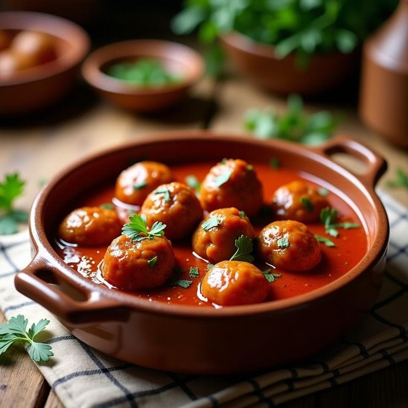Albóndigas de Berenjena y Chinchulines: Receta Argentina en Olla Lenta con Toque Tradicional