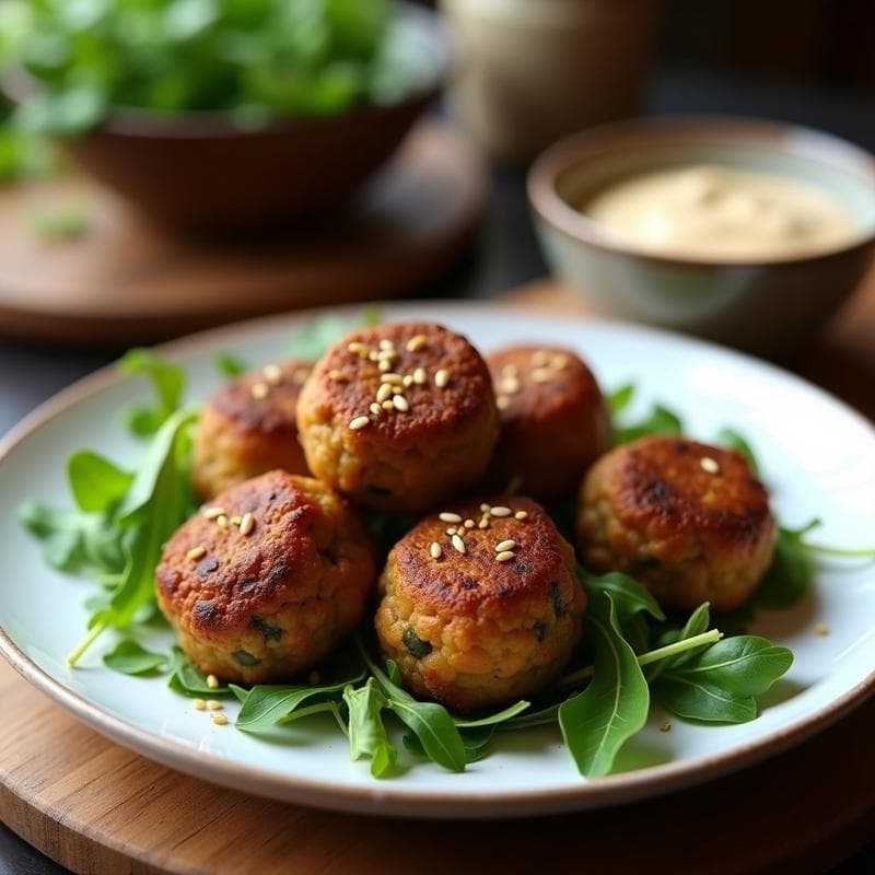 Albóndigas de Berenjena y Lentejas: Receta en Airfryer Sin Gluten y Alta en Fibra