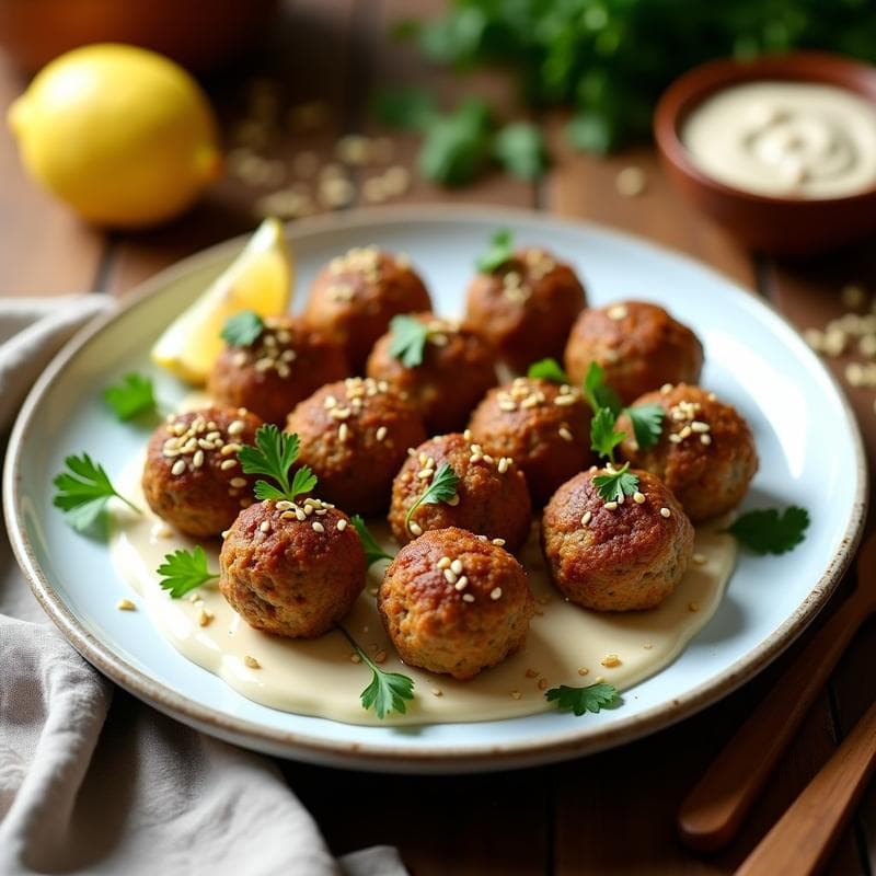 Albóndigas de Berenjena y Lino Doradas al Airfryer: Receta Vegana y Crujiente