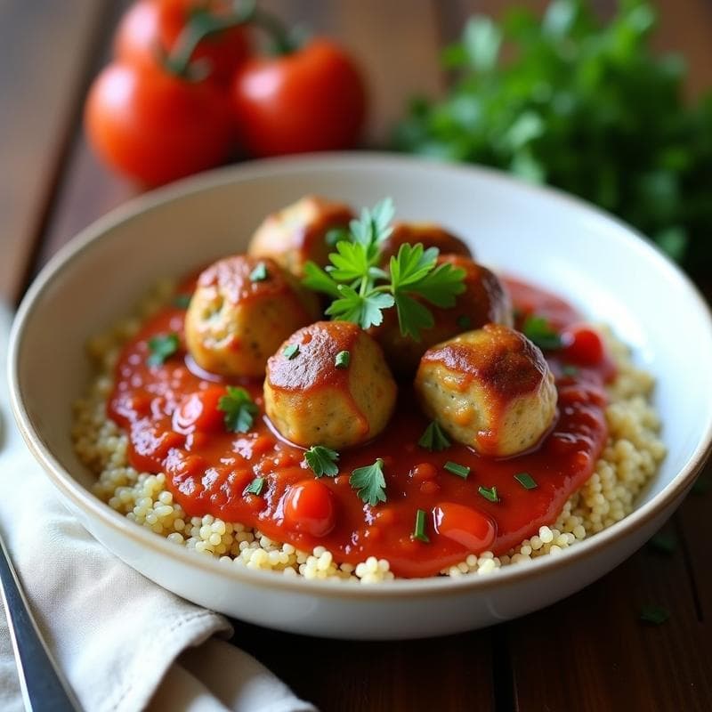 Albóndigas de Berenjena y Semillas de Lino: Receta Vegana en Olla Lenta