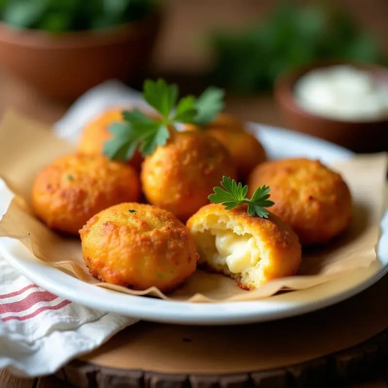 Albóndigas de Berenjena y Queso Idiazábal: Tapa Vasca Sin Gluten y Crujiente en Airfryer