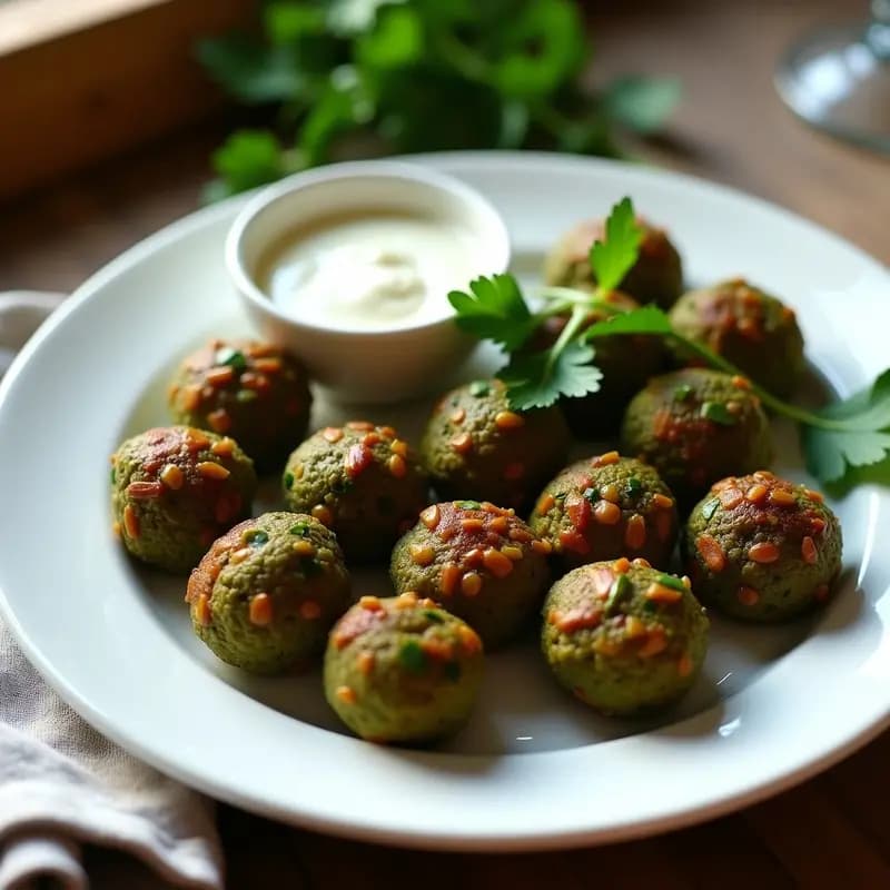 Albóndigas de Berros y Semillas de Calabaza: Aperitivo Vegano Crudivegano en 10 Minutos