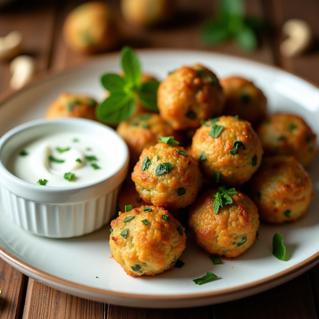 Albóndigas de Calabacín y Anacardos: Receta en Airfryer Sin Carne