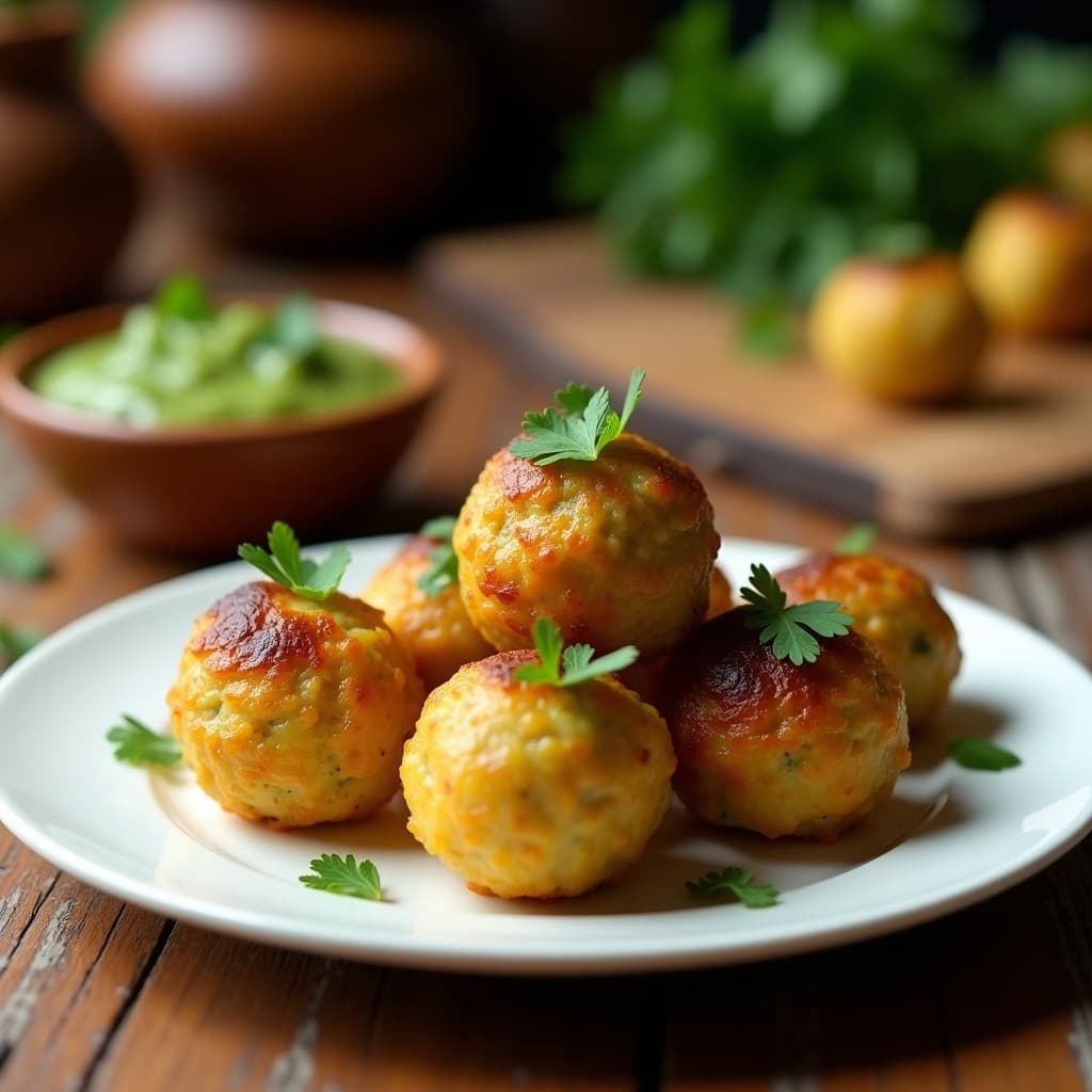 Albóndigas de Calabacín y Queso de Cáscara Sagrada: Receta Mexicana Sin Horno