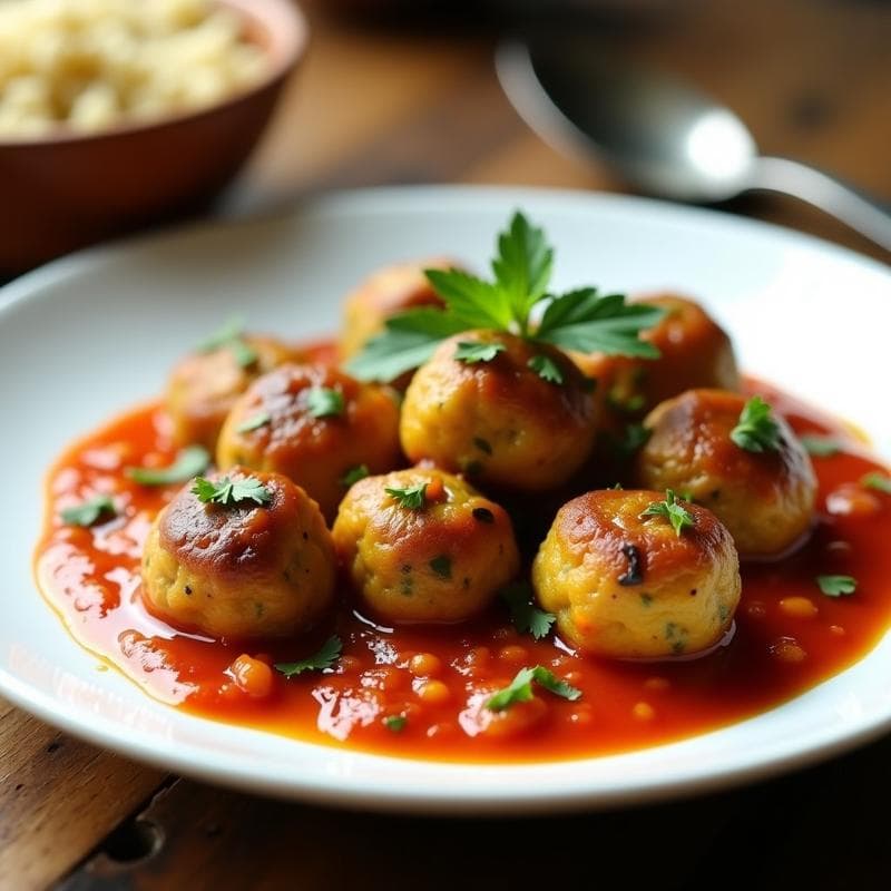 Albóndigas de Calabacín y Semillas de Calabaza: Receta Vegana y Sin Gluten en Olla Exprés