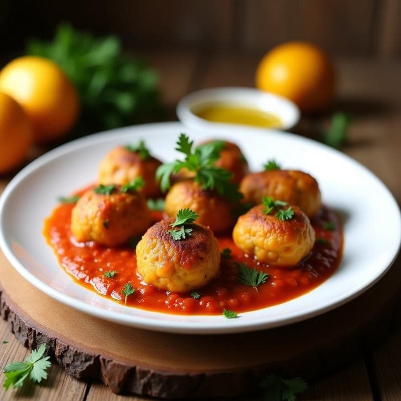 Albóndigas de Calabaza Butternut y Queso de Castañas: Receta Vegana en Olla Exprés