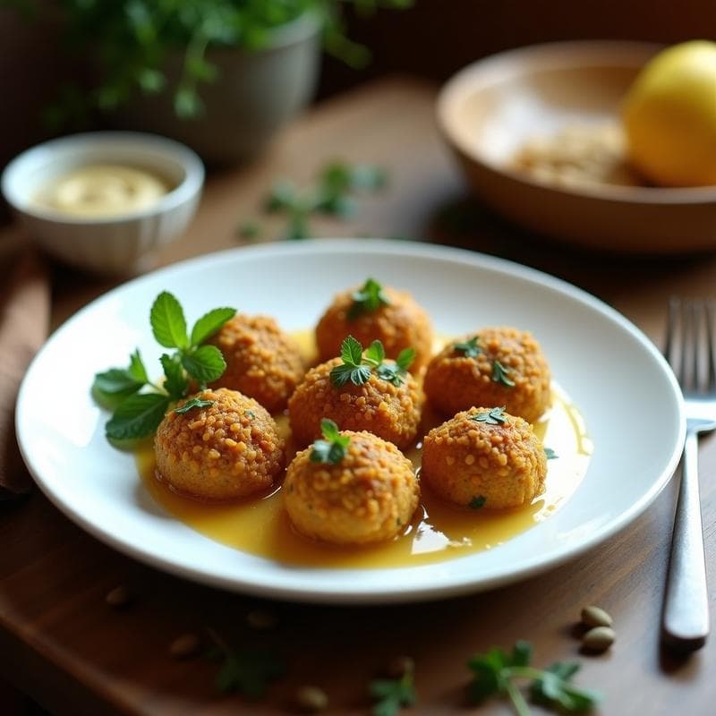 Albóndigas de Calabaza y Semillas de Girasol: Receta Vegana y Sin Cocción con Especias Marroquíes