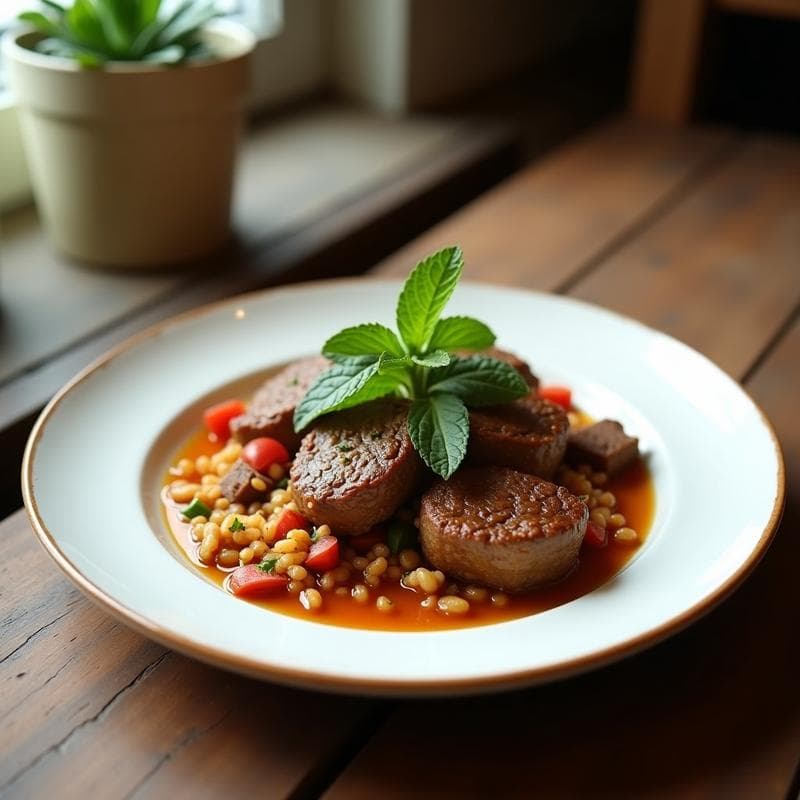 Albóndigas de Cordero y Menta: Receta Griega en Olla Express con Aroma Fresco