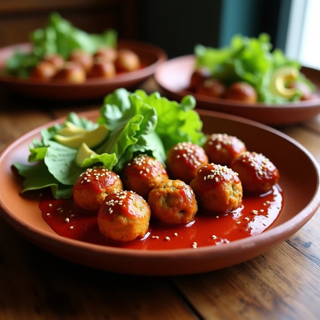 Albóndigas de Garbanzo y Espinacas al Chipotle: Receta Mexicana en Airfryer sin Aceite