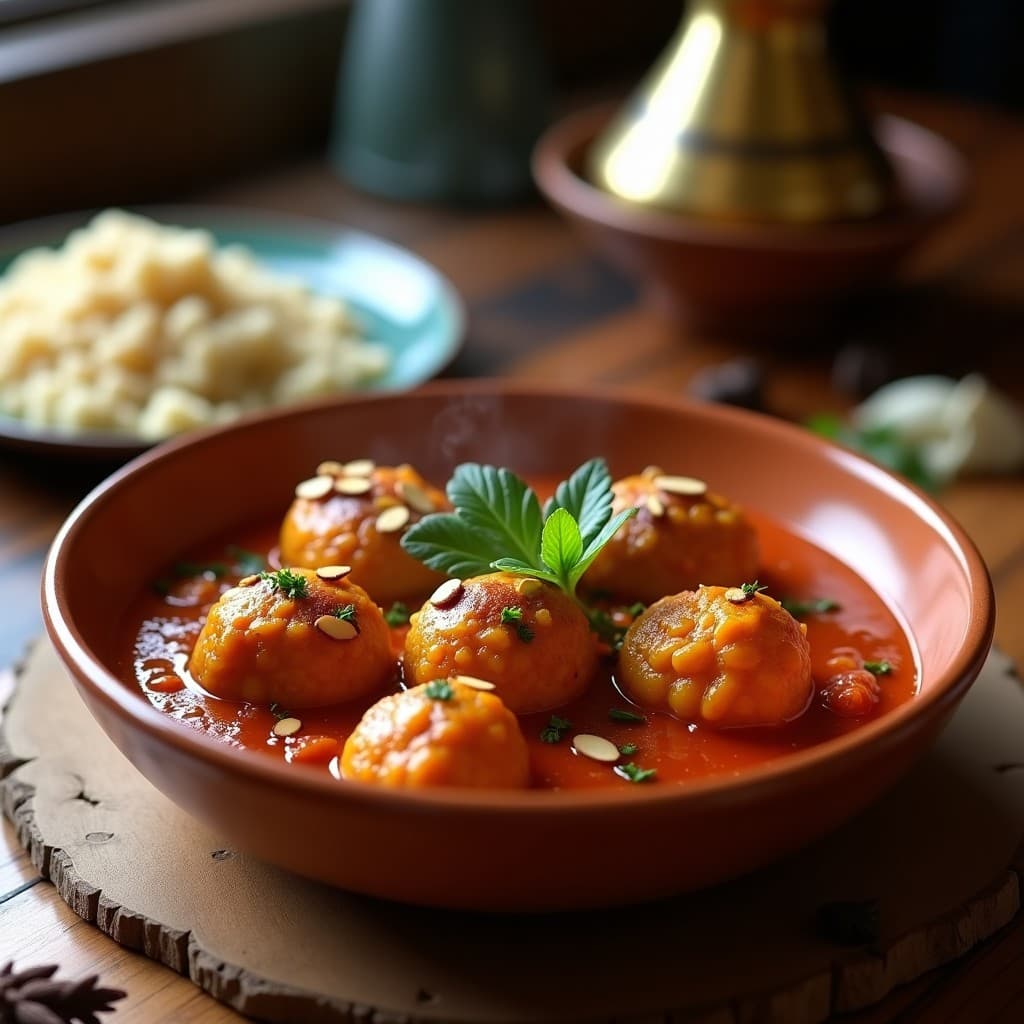 Albóndigas de Garbanzos y Calabaza: Receta Vegana al Estilo Marroquí en Olla Lenta