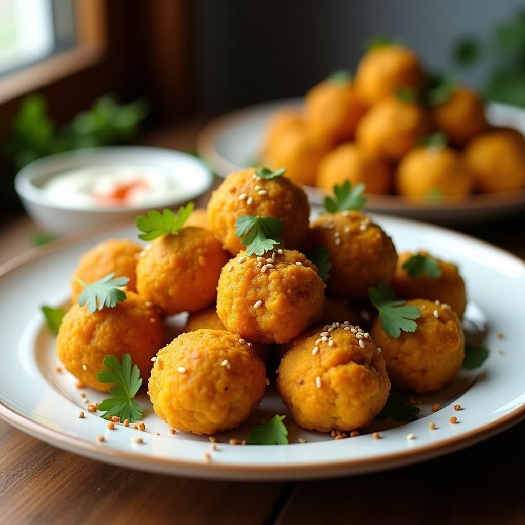 Albóndigas de Jackfruit y Cúrcuma: Receta Vegana Alta en Umami en Airfryer